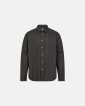 Shirt "Davis" | 100% Cotton | Dark Grey with Stripes - Resteröds