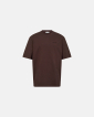 T-shirt with print "tas" | 100% cotton | Brown - Resteröds