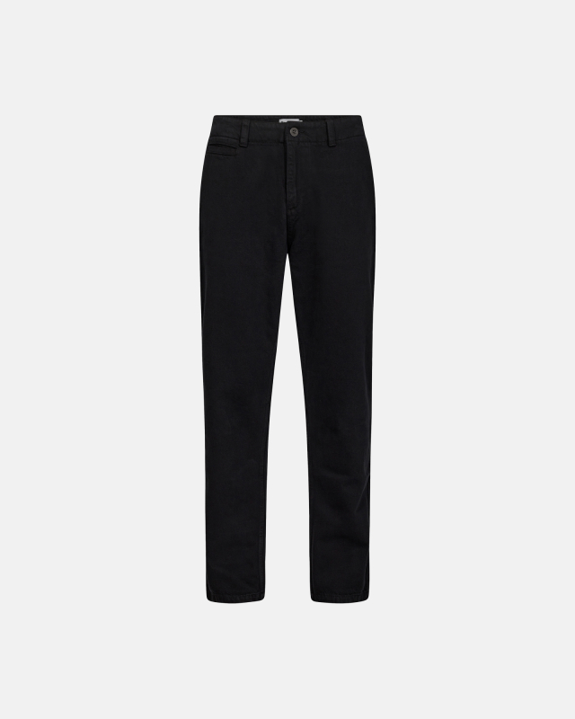 Chino 'nas' | 100% Cotton | Black -Resteröds