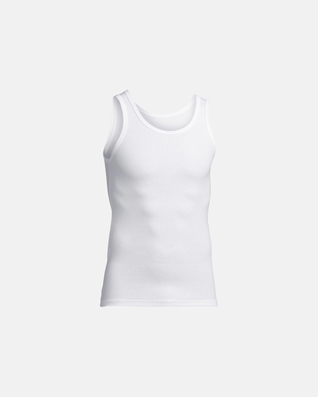 Singlet | White -Resteröds