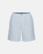 Seersucker Shorts | White/Sky Blue - Resteröds