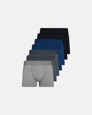 Boxers Organic Cotton 7-pack, Black Boxers Organic Cotton 7-pack, Black