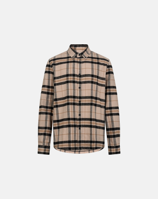 Shirt "Woody", 100% Cotton, Sand Shirt "Woody", 100% Cotton, Sand