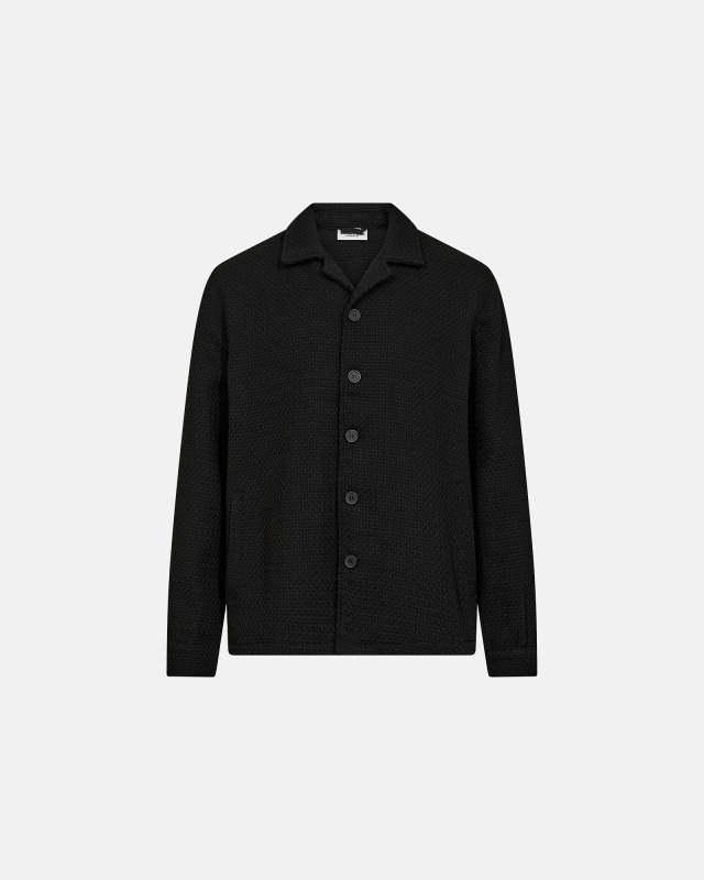 Overshirt "Leo" | Black -Resteröds