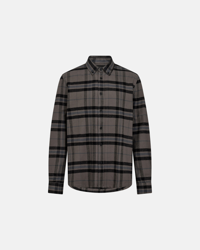 Shirt "Woody" | 100% Cotton | Gray -Resteröds