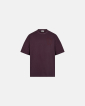T-shirt with print "dev" | 100% cotton | Purple - Resteröds