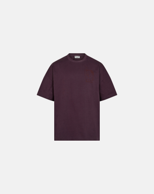 T-shirt with print "Dev", 100% Cotton, Purple T-shirt with print "Dev", 100% Cotton, Purple