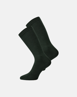 Tennis Socks 2-pack, Green Tennis Socks 2-pack, Green