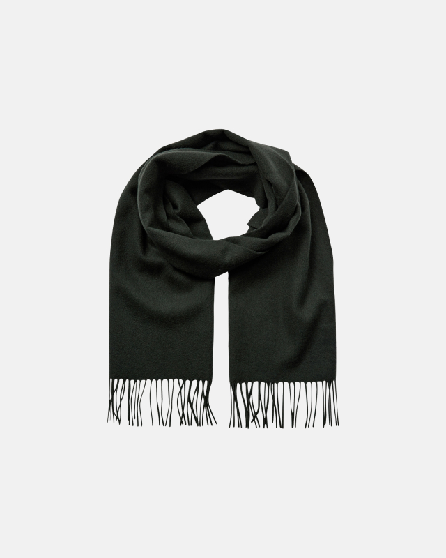 Scarf 100% wool, Green