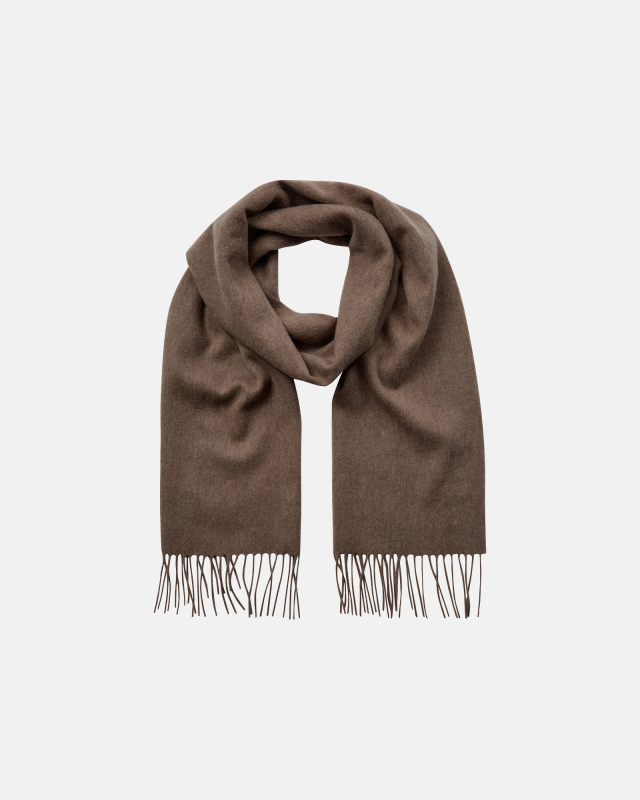 Scarf 100% wool | Sand -Resteröds