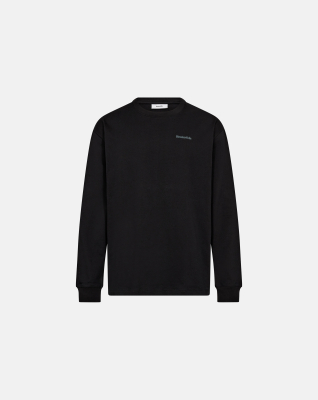 Long-sleeved T-shirt "ted" | 100% cotton | Black -Resteröds Long-sleeved T-shirt "ted" | 100% cotton | Black -Resteröds