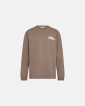 Long-sleeved t-shirt | 100% cotton | Brown -Resteröds
