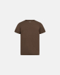 T-shirt 'O-neck' | Bamboo Viscose | Brown - Resteröds