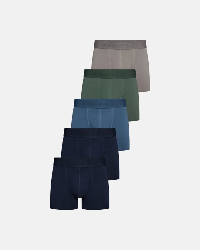 Boxers "gunnar" 5-pack | Bamboo Viscose | Multicolor -Resteröds