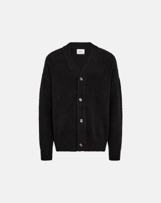 Cardigan "chen" | Cotton | Black -Resteröds Cardigan "chen" | Cotton | Black -Resteröds
