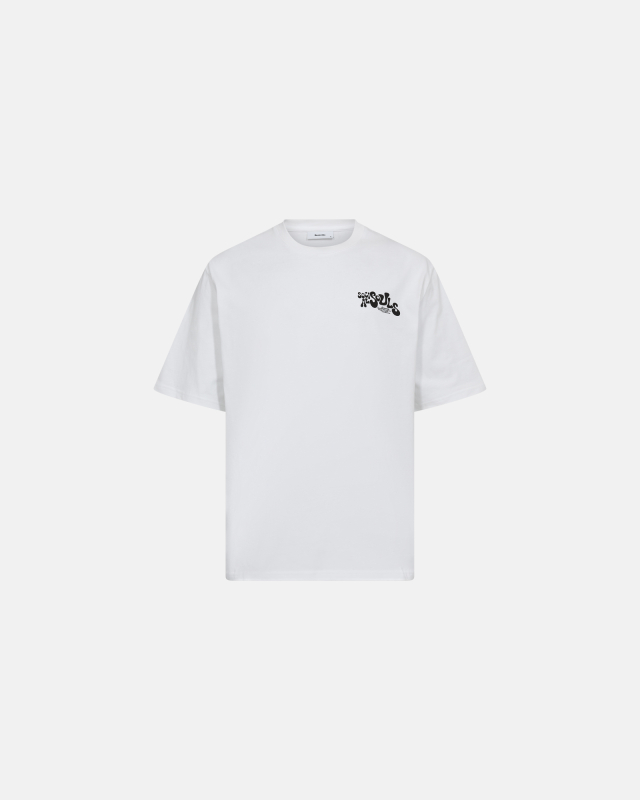 T-shirt with "tas" print | 100% cotton | White -Resteröds