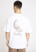 T-shirt with print "tas" | 100% cotton | White - Resteröds