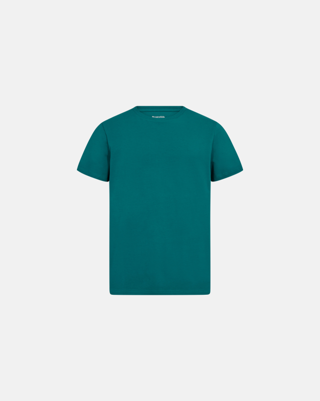 T-shirt "o-neck" | Bamboo viscose | Green -Resteröds