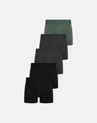 Boxers "gunnar" 5-pack | Organic cotton | Multicolor -Resteröds Boxers "gunnar" 5-pack | Organic cotton | Multicolor -Resteröds