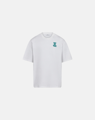 T-shirt with "tas" print | 100% cotton | White -Resteröds T-shirt with "tas" print | 100% cotton | White -Resteröds