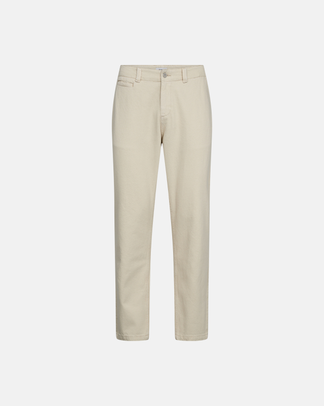 Chino 'nas' | 100% Cotton | Off white -Resteröds