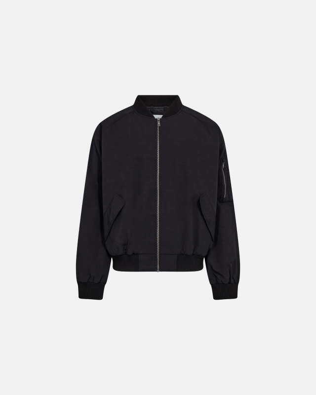 Bomber Jacket "Oliver" | Black -Resteröds