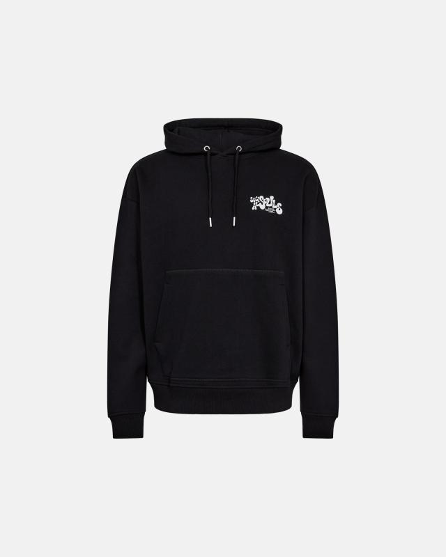 Hoodie "Jay", 100% Cotton, Black