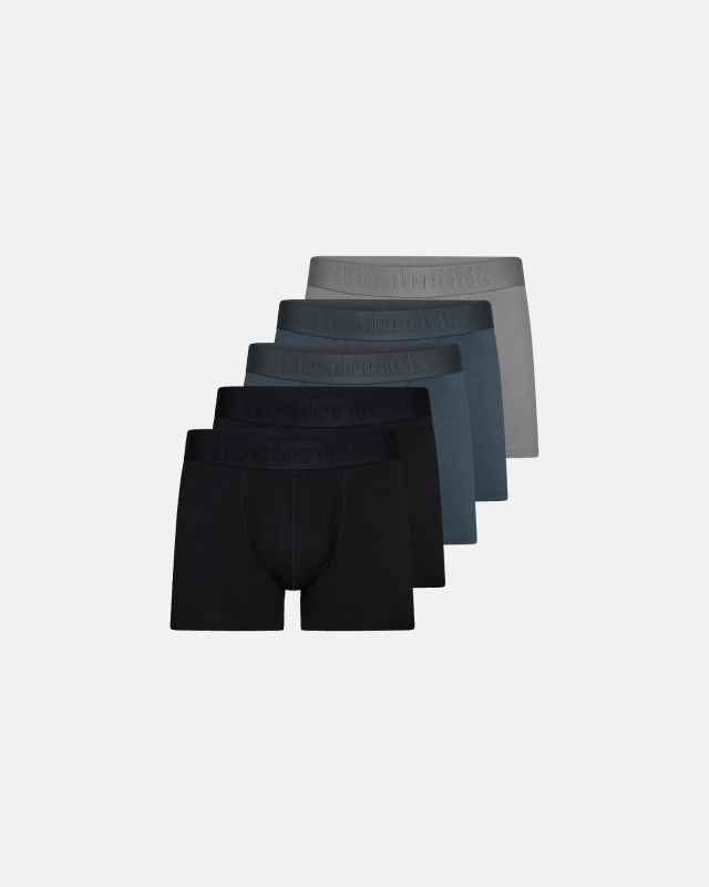 Boxers "Gunnar" Bamboo 5-pack | Multicolor -Resteröds
