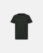 T-shirt | Bamboo viscose | Green/Black - Resteröds