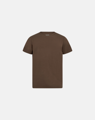 T-shirt "O-neck" | Bamboo Viscose | Brown -Resteröds T-shirt "O-neck" | Bamboo Viscose | Brown -Resteröds
