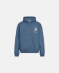 Hoodie with back print "Jay" | 100% Cotton | Blue - Resteröds