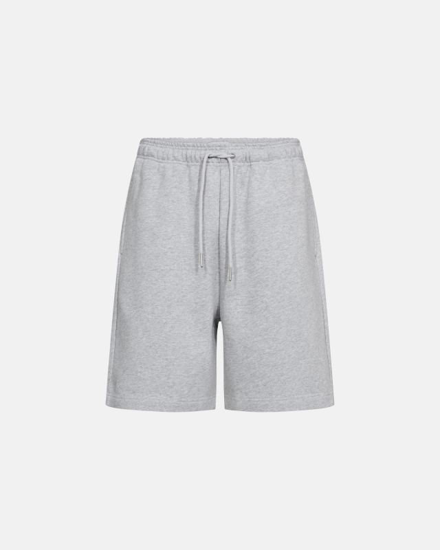 Sweatshorts "Louis", 100% Cotton, Light Grey melange