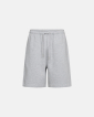 Louis sweatshorts | 100% Cotton | Light grey melange - Resteröds