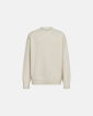 Pullover "Nille" | Cotton | Off-white - Resteröds