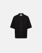 George shirt | Cotton | Black - Resteröds