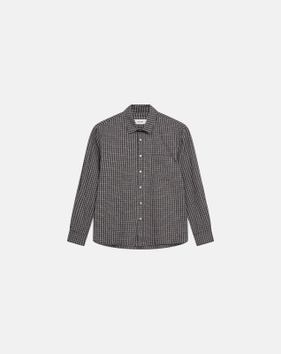 Shirt 'kai' | Cotton | Dark gray -Resteröds Shirt 'kai' | Cotton | Dark gray -Resteröds