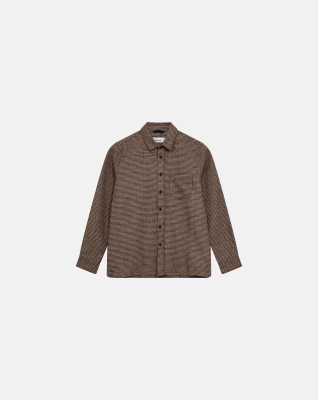 Lennox Shirt | Wool | Brown -Resteröds Lennox Shirt | Wool | Brown -Resteröds