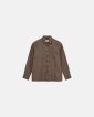 Lennox Shirt | Wool | Brown - Resteröds