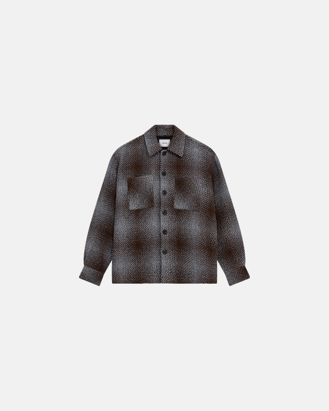 Twill Overshirt 'nolan' | 100% Cotton | Brown -Resteröds