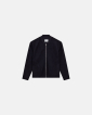 Boiled wool jacket 'Luke' | Polyester | Navy - Resteröds