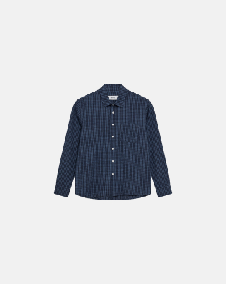 Shirt 'kai' | Cotton | Navy -Resteröds Shirt 'kai' | Cotton | Navy -Resteröds