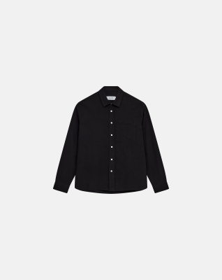 Shirt 'joel' 100% cotton | Black -Resteröds Shirt 'joel' 100% cotton | Black -Resteröds