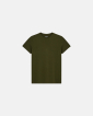 O-neck T-shirt | Bamboo Viscose | Green - Resteröds