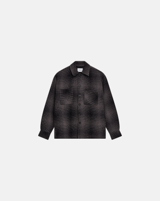 Twill overshirt 'Nolan' | 100% cotton | Dark gray -Resteröds Twill overshirt 'Nolan' | 100% cotton | Dark gray -Resteröds
