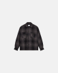 Twill overshirt 'Nolan' | 100% cotton | Dark gray - Resteröds