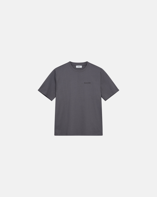 T-shirt 'tas' | 100% cotton | Dark gray -Resteröds