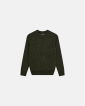 Pullover 'jameson' | Wool | Green - Resteröds