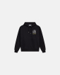 Sweatshirt with hoodie 'Elliot' | 100% cotton | Black - Resteröds