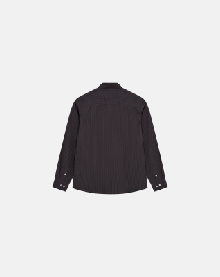 Poplin shirt 'chris' | 100% cotton | Brown -Resteröds Poplin shirt 'chris' | 100% cotton | Brown -Resteröds