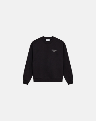 Sweatshirt with print 'drake' | 100% cotton | Black -Resteröds Sweatshirt with print 'drake' | 100% cotton | Black -Resteröds
